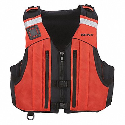 KENT SAFETY 15140000000000 Life Jacket S/M 15.5lb Foam Orange