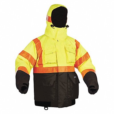 KENT SAFETY 15180000000000 Flotation Jacket 2XL 15.5lb Yellow