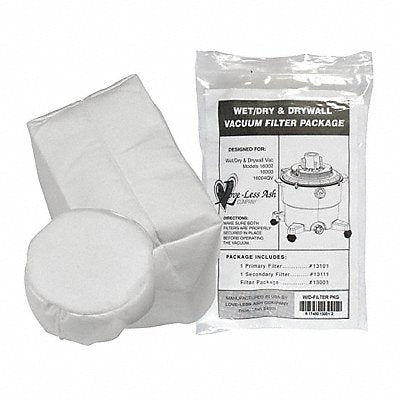 DUSTLESS TECHNOLOGIES 13001 Sleeve Filter PK2