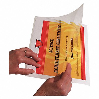 C-LINE PRODUCTS 65187 Quick Cover Laminate Pockets PK25