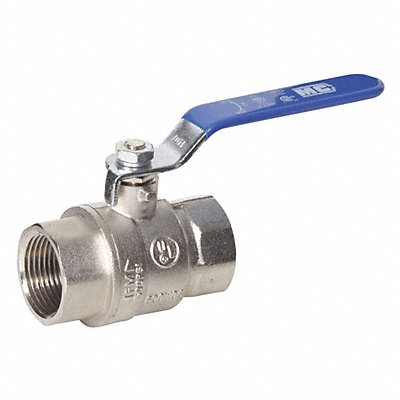 MIDWEST CONTROL GFPC75 Manual 2-Way Ball Valve NPT Brass