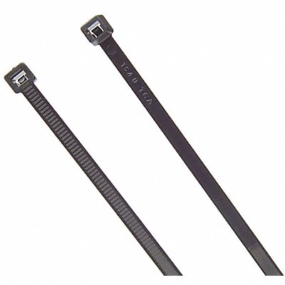 GROTE 836025 Standard Tie Black 14.6 50lb.. PK100