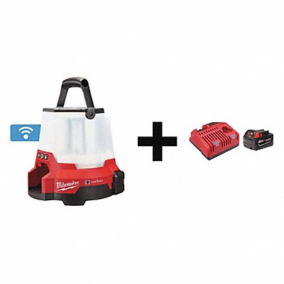 MILWAUKEE 21462000000000 CordlessSiteLight BatteryIncl 11 3/8 L