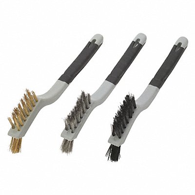WARNER 10481 Wire Mini Brush Set 3Pc