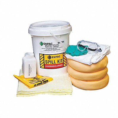 ENPAC 1305BAT Battery Acid Spill Kit 5 gal 13x13x17