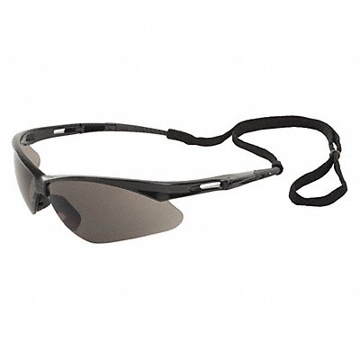 ERB SAFETY 15326 Safety Glasses Black Frame Grey