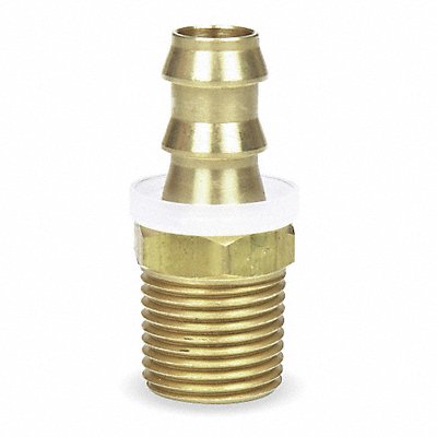 SPEEDAIRE 5A255 Push on Hose Fitting 1/2 x1/2 BarbxNPT