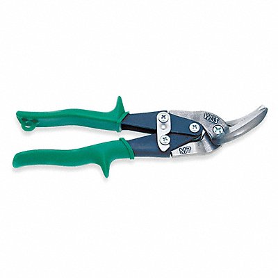 CRESCENT WISS M7R Offset Snips Right/Straight 9-1/4 In