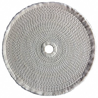 GRAINGER 5A726 Buffing Wheel Spiral Sewn 10 In Dia