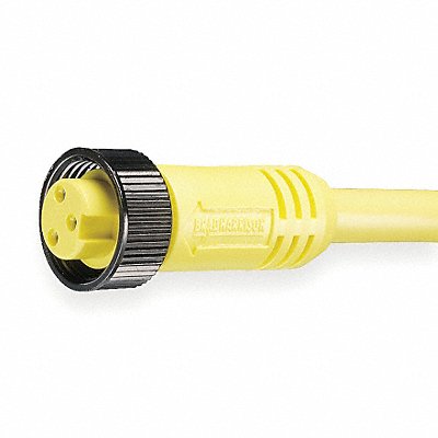 BRAD HARRISON 103000A01F200 Cordset 3 Pin Receptacle Female