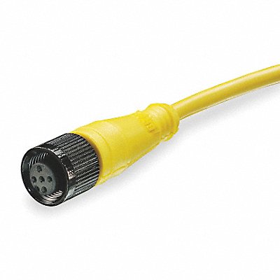 BRAD HARRISON 803000A09M050 Cordset 3 Pin Receptacle Female