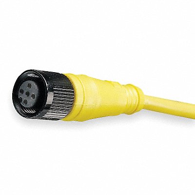 BRAD HARRISON 804000A09M020 Cordset 4 Pin Receptacle Female