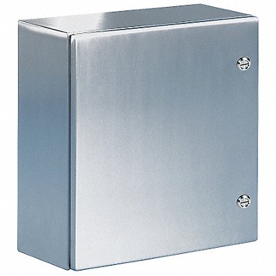 RITTAL WM161208NC Metallic Enclosure 15.8In.Hx 11.8In.Wx8.3In.D