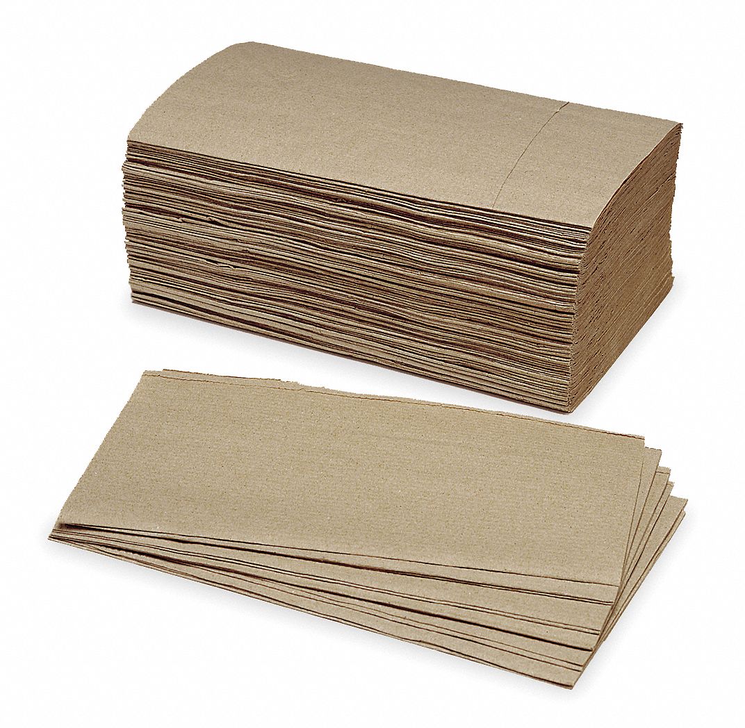 ABILITY ONE 8540000000000 Towel Paper Single-Fold 9-1/4 W PK16