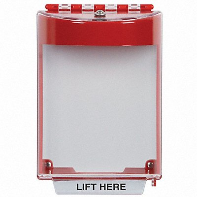 SAFETY TECHNOLOGY INTERNATIONAL STI13220NR Pull Station Cover w/Horn Surface 4inD