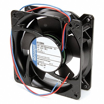 EBM-PAPST 4112NH4 Axial Fan Square 119 mm H 209 CFM