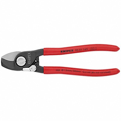 KNIPEX 9521165 Cable Shear Shear Cut 6-1/2 In