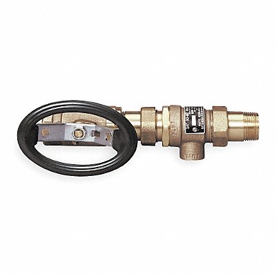 WATTS 912HP34 Check Valve w/ Port Brass 3/4 MNPTxFNPT