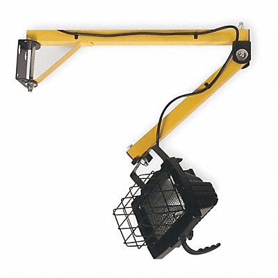 GRAINGER 5AY53 Dock Light 40in Arm Reach 500 W 8500lm