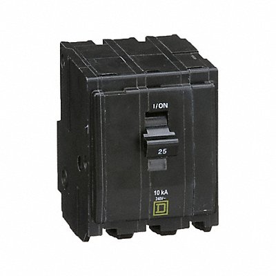 SQUARE D QO325 Circuit Breaker 25A Plug In 120/240V 3P