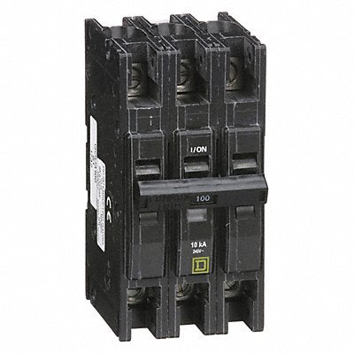 SQUARE D QOU3100 Circuit Breaker 100A 120/240V 3P