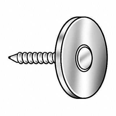 GRAINGER 4NFC3 H1801 Cap Nail 1 in 12 ga PK300