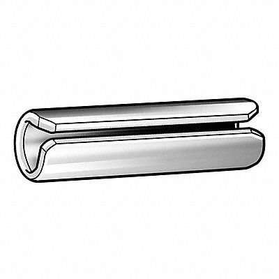 GRAINGER WWGSPP035MZ Spring Pin Slot 1/8x1 L PK15000
