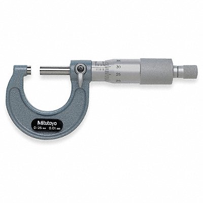 MITUTOYO 103137 Micrometer 0-25mm 0.01 Ratchet
