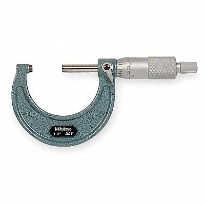 MITUTOYO 103178 Micrometer 1-2 In 0.001 Ratchet