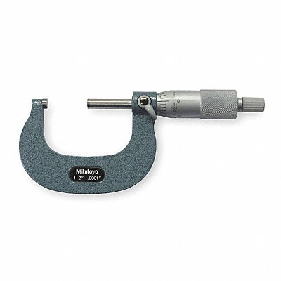 MITUTOYO 103262 Micrometer 1-2 In 0.0001 Ratchet