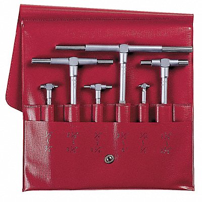 MITUTOYO 155903 Telescoping Gauge Set Number of Pieces 6
