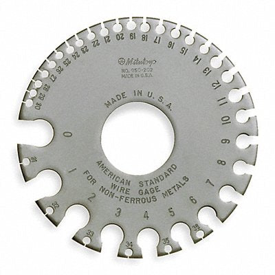 MITUTOYO 950202 Sheet Metal Thick Gauge Out Dia 3.325