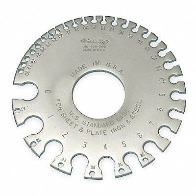 MITUTOYO 950203 Sheet Metal Thick Gauge Out Dia 3.325