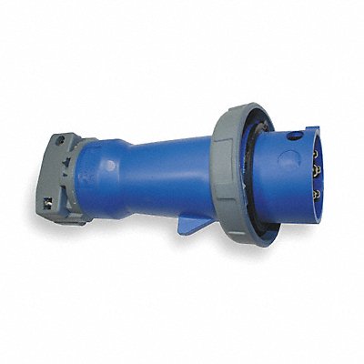 HUBBELL HBL5100P9W IEC Pin and Sleeve Plug 100 A Blue 4Pl