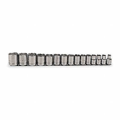 PROTO J54110 Socket Set Chrome 3/8 in to 1 1/4 in 12Pt
