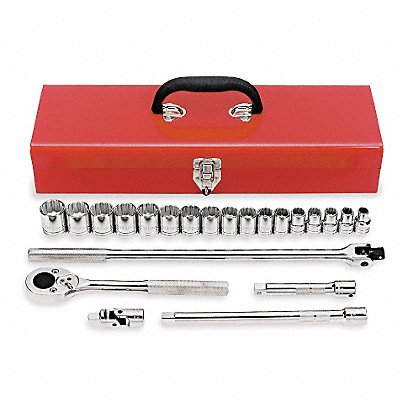 PROTO J54210A Socket Wrench St Chrome 12Pt 10 - 26 mm