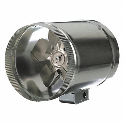 TJERNLUND EF10 Steel 10 D 15.8 H 10 W Inline Duct Fan