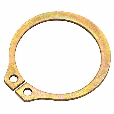 ROTOR CLIP SH25STZD Retain Ring Ext Dia 1/4 In PK100