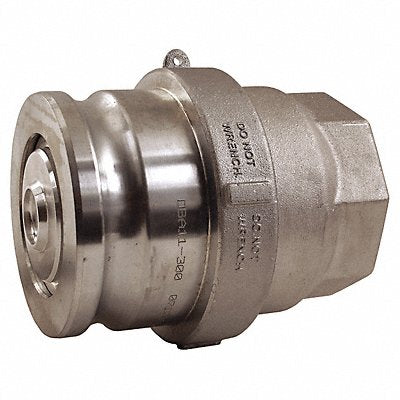 DIXON VALVE  COUPLING DBA11300 Cam and Groove Adaptor 4 Alum Zinc