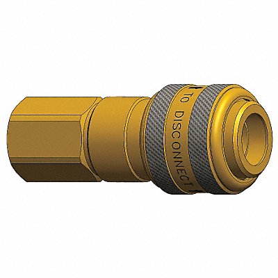 DIXON VALVE  COUPLING 4DF4B Quick Connect Socket 1/2 Body 1/2 -14