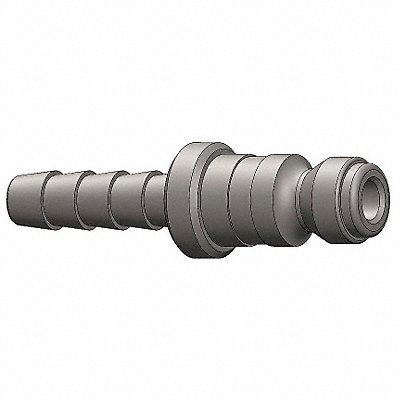 DIXON VALVE  COUPLING J3S3 Quick Connect Plug 3/8 Body 3/8 Barb