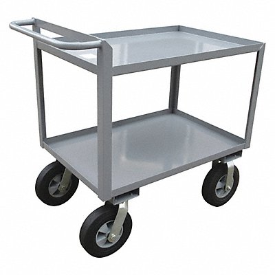 GRAINGER 5CGZ9 Utility Cart 1 500 lb Steel