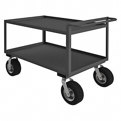 GRAINGER RSCR306038ALU10SPN95 Utility Cart 1 500 lb Steel