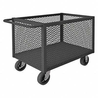 GRAINGER 4STEX3060336MR95 4 Sided Box Cart 2000 lb.