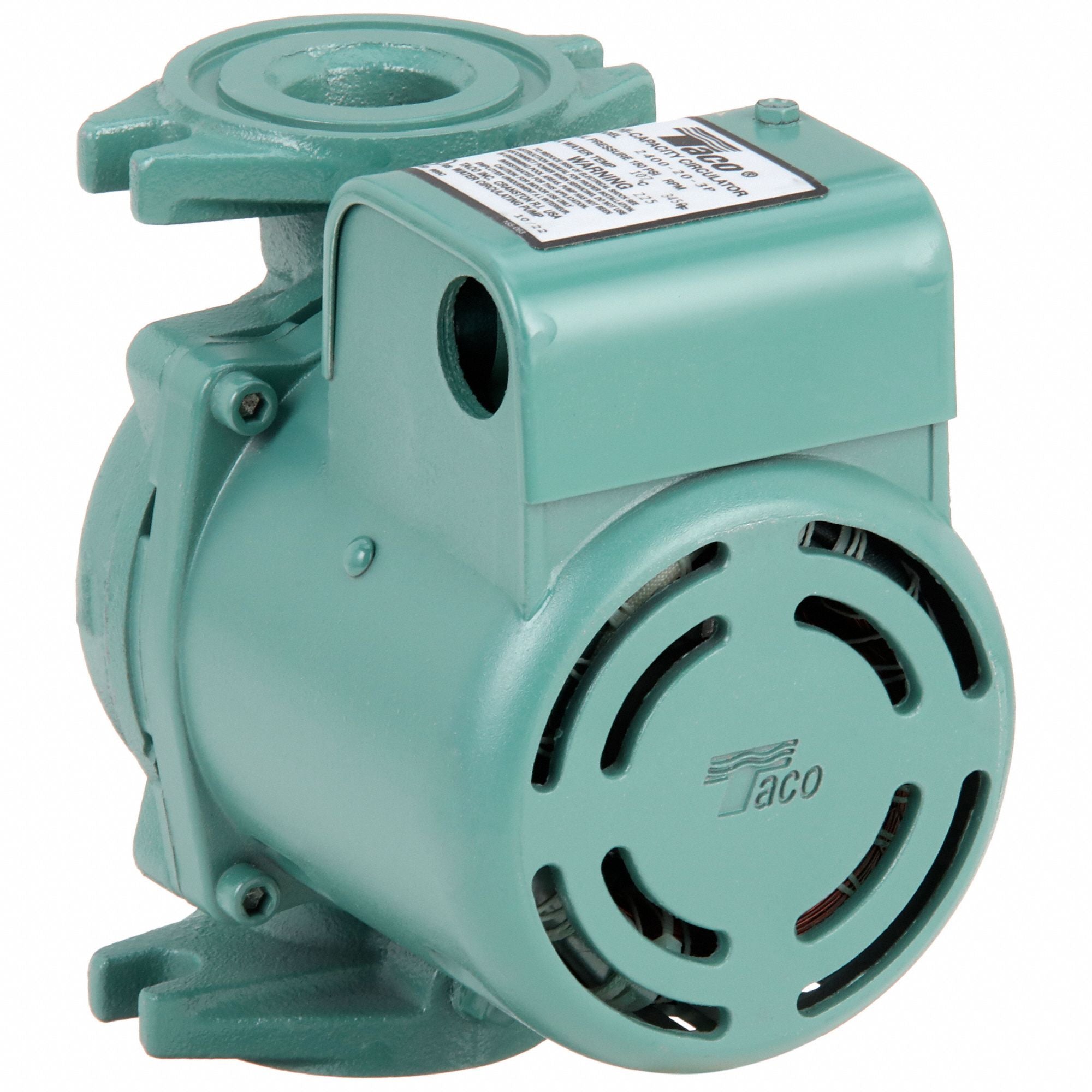 TACO 2400203P Hydronic Circulating Pump Flanged 1/6HP