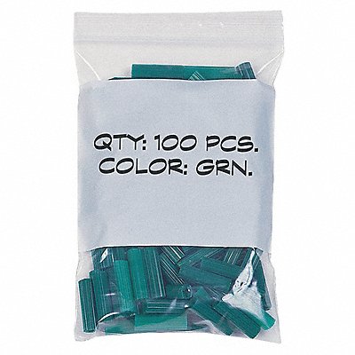 GRAINGER 5CNV3 Reclosable Poly Bag Zip Seal PK1000