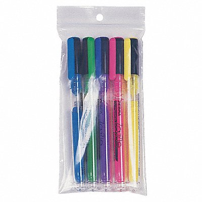 GRAINGER 5CNX8 Reclosable Poly Bag Zip Seal PK1000