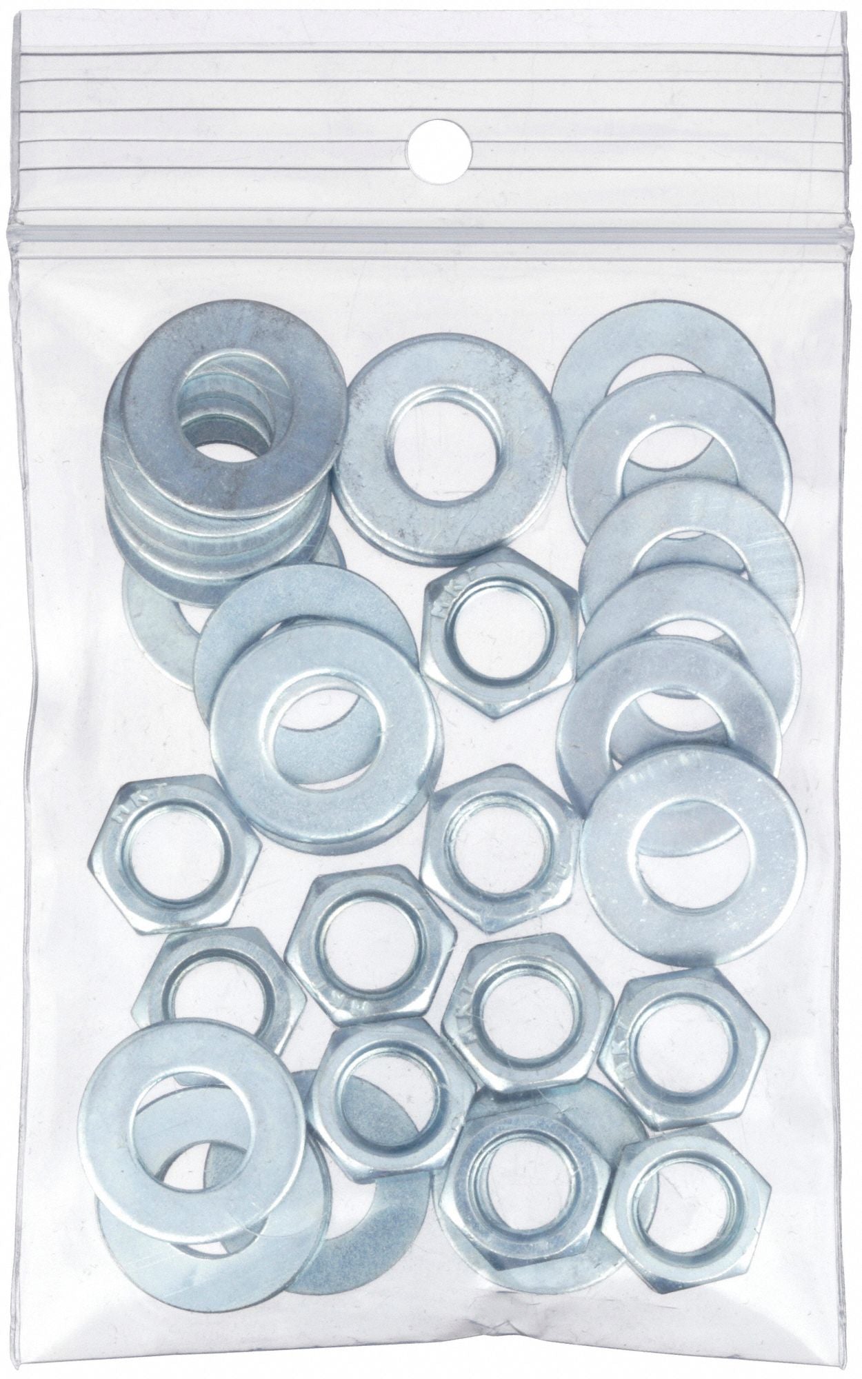 GRAINGER 5CPA7 Reclosable Poly Bag Zip Seal PK1000