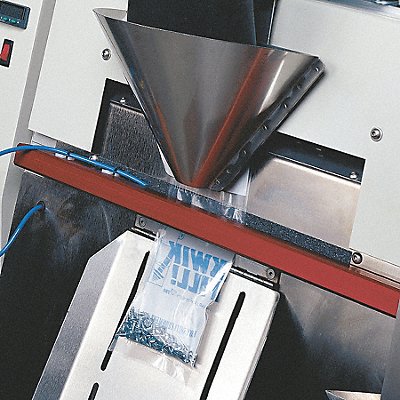 GRAINGER 5CPK2 Open End Poly Bag Flat PK2250