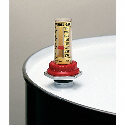 KRUEGER B3075 Level Gauge HDPE 30 gal D 27 1/2in